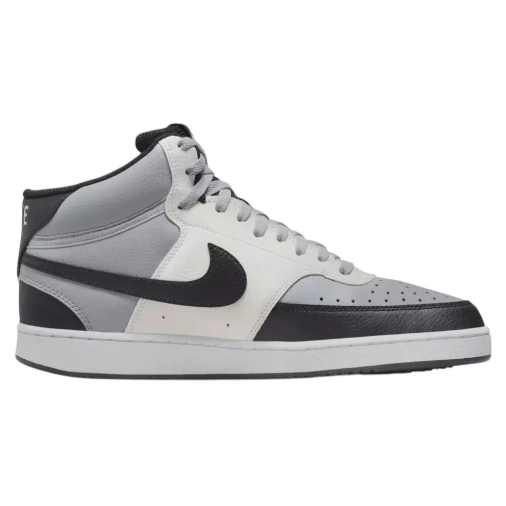 Nike Court Vision Mid Next Nature DN3577-002 Light Smoke/Black/Sail Mens Size 13